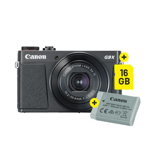 Photospecialist Canon G9X Mark II Black Starter Kit