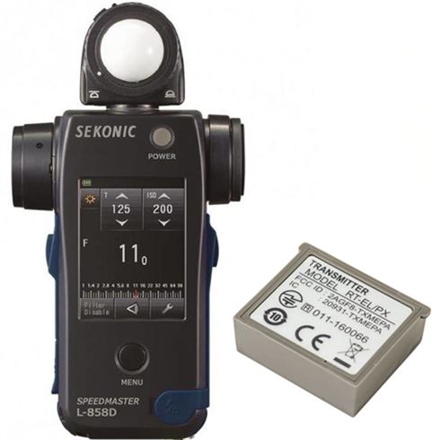 Sekonic SpeedMaster L-858D + L-RT-EL/PX Zender Elinchrom/Phottix