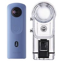 Ricoh Theta SC2 Blue + TW1 Underwater Housing - Photospecialist