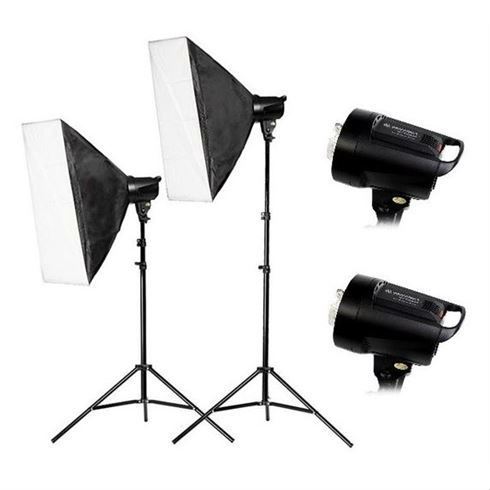 Bresser BRT-200B Studio Flash Set 2 x 200W - Photospecialist