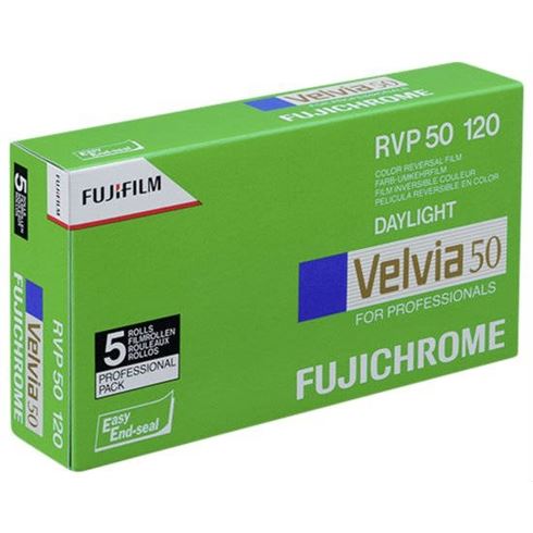 Fujifilm Velvia 50 5-pack 120 New - Photospecialist