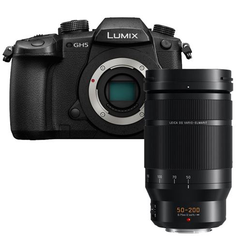 Moment Boom rotatie Panasonic Lumix DC-GH5 Black + 50-200mm Leica DG Vario Elmarit -  Photospecialist
