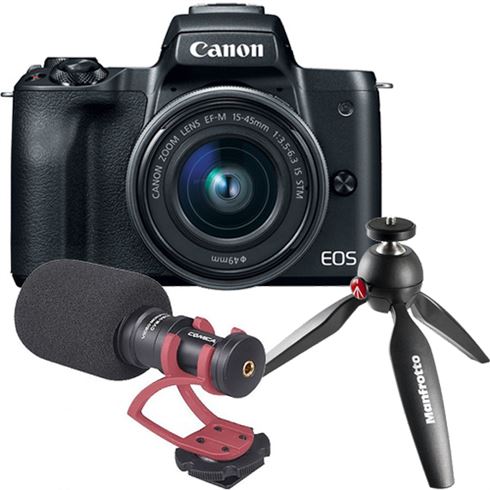 Nederigheid Afspraak grafisch Canon EOS M50 + 15-45 Creator Kit - Photospecialist