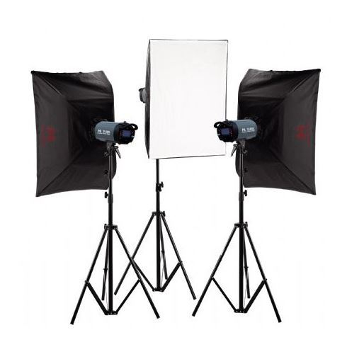 Falcon Eyes Studio Flash Set TFK-3600L with LCD Screen OUTLET -  Photospecialist