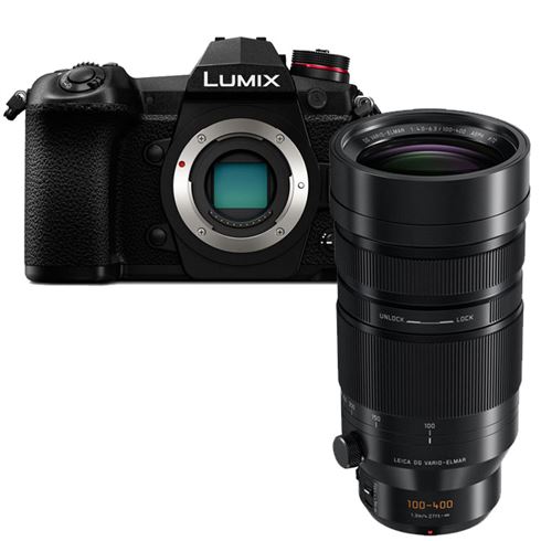 Panasonic Lumix DC-G9 Black + 100-400mm F/4.0-6.3 DG Vario - Photospecialist